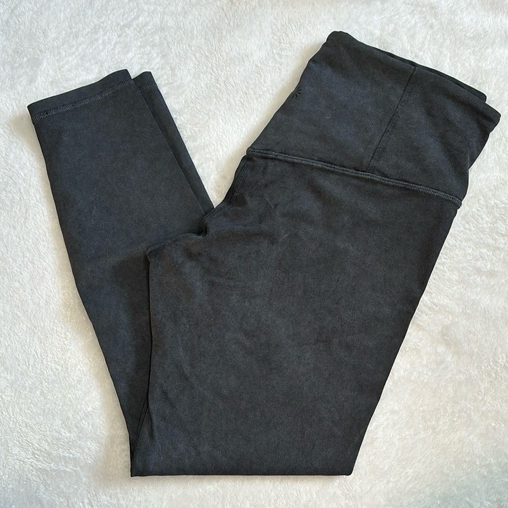 Athleta Leggings Washed Black